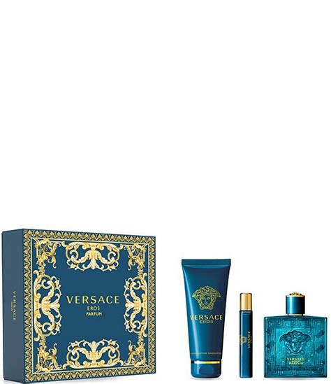 versace eros gift set dillards|versace eros after shave balm.